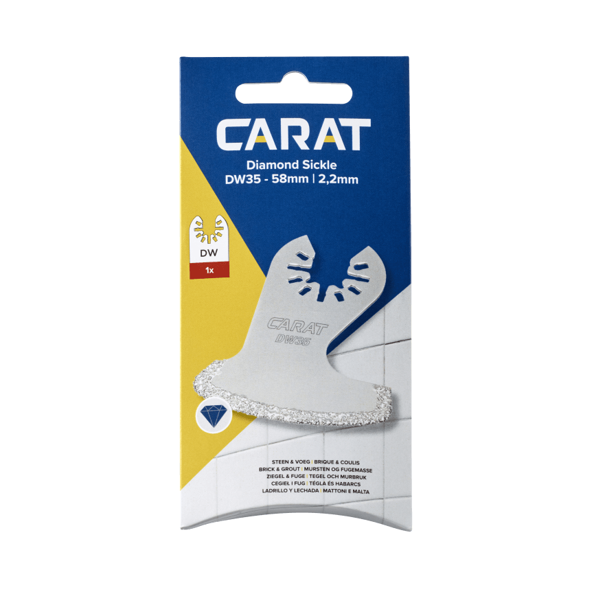 CARAT SIKKEL DW 35 DIAMANT 58MM-2MM