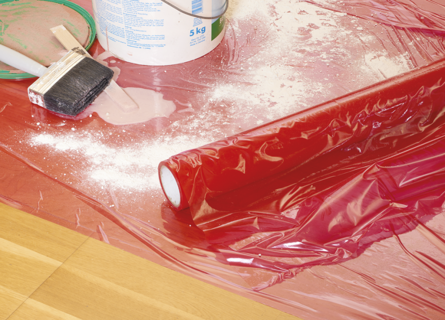 COVERING SHEET FOR HARD SURFACES
