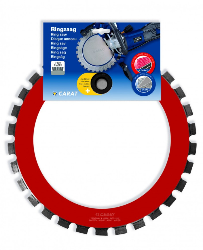 Carat ringsaw abrasive